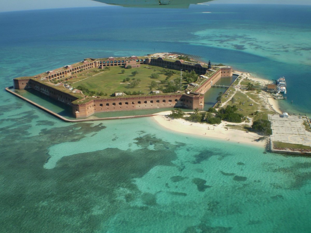 dry tortugas map