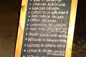 Cardápio