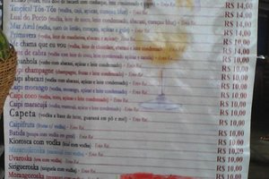 Cardápio