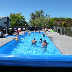 15m Lap Pool is heated to 28 degrees for fun in the sun