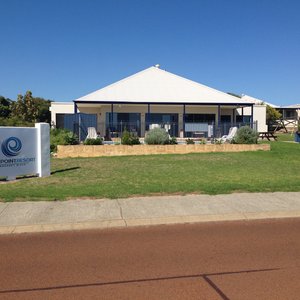 Front garden and pool