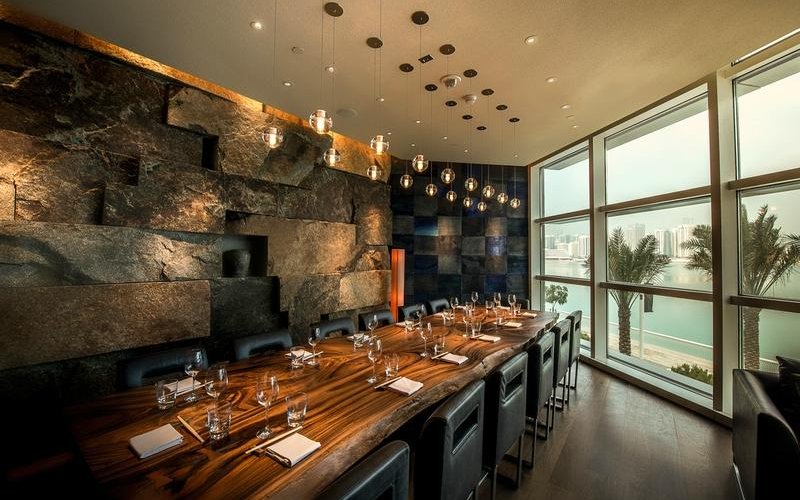 Private Dining Room, with water front views