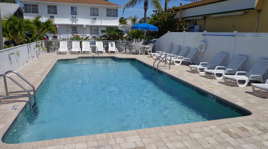 Recent Pool Area photo (entering through key card gate)
