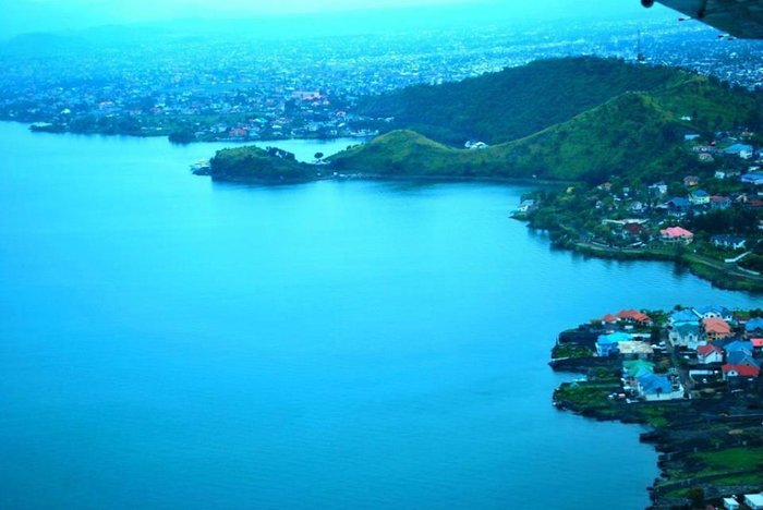 Goma, view from above