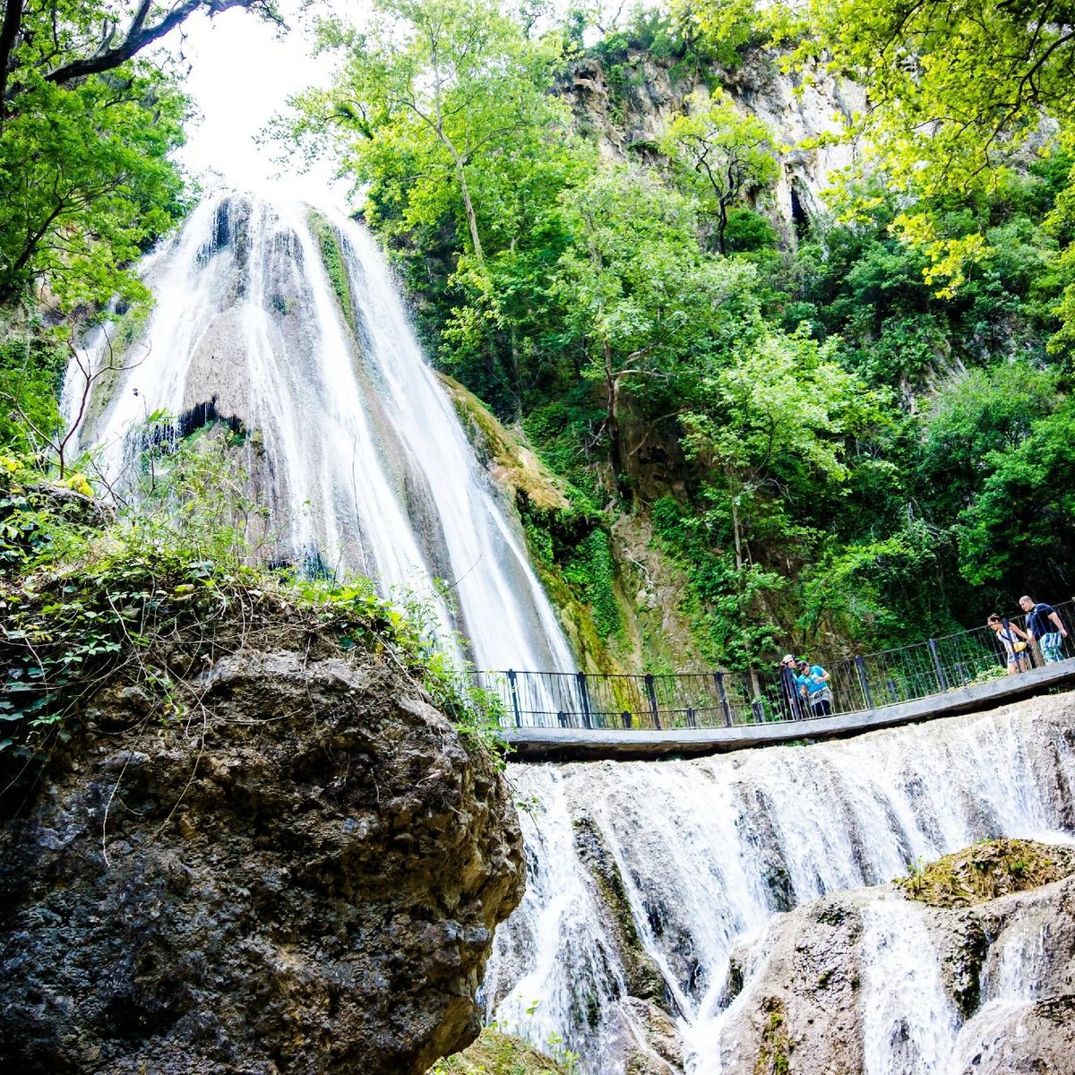 CASCADA DE LA COLA DE CABALLO NUEVO LEÓN MEXICO