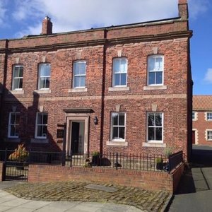 frontage on a sunny morning