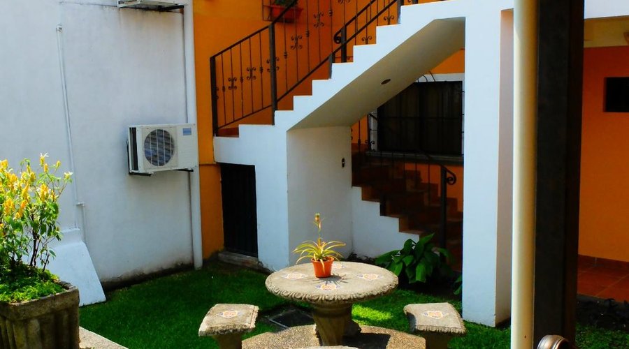 Interior courtyard