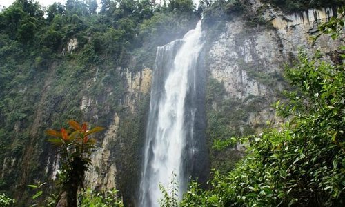 Cascada la candelaria Parque del purace -Turismo en el huila