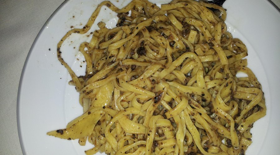 tagliolini al tartufo