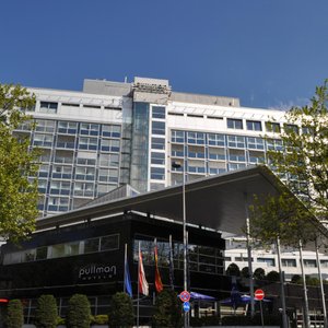 Front of hotel