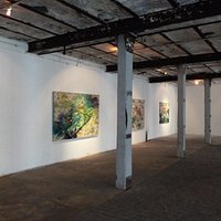 Ausstellung in der zerstörten Brauerei