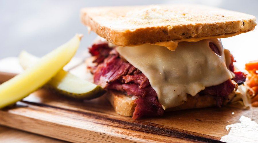 The Reuben with House Smoked Pastrami