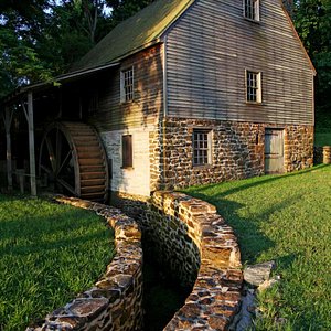Grist Mill on site.