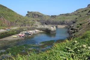 Boscastle Harbour by Jennifer Rowlandson