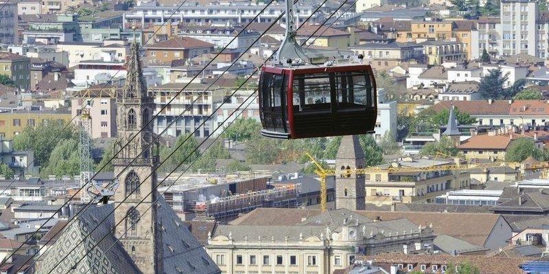 Seilbahn nach Bozen