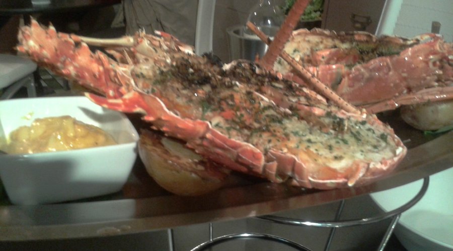 Langouste grillée un vrai régal
