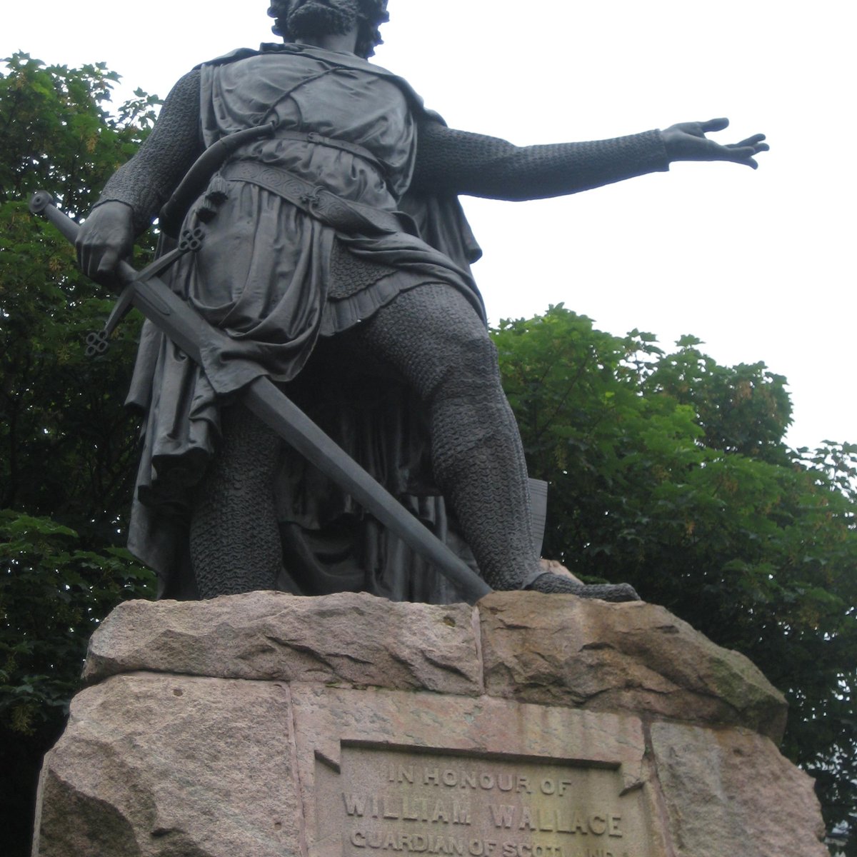 espada del monumento de william wallace