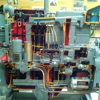 Tractor engine