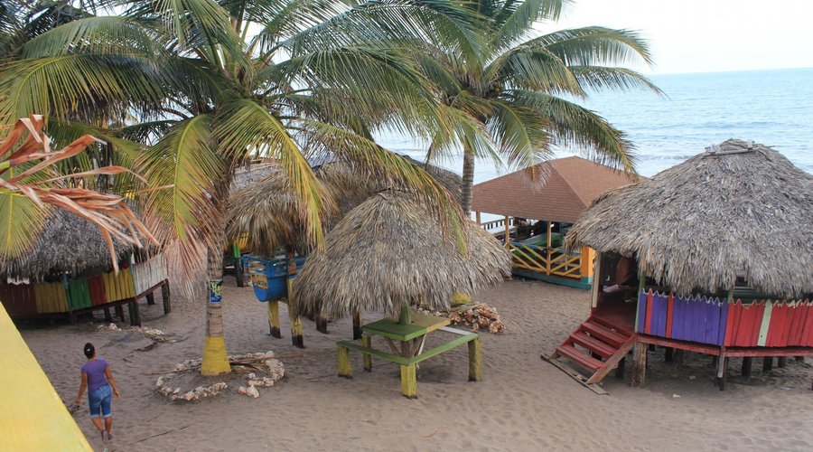 Restaurant seating at Little Ochi