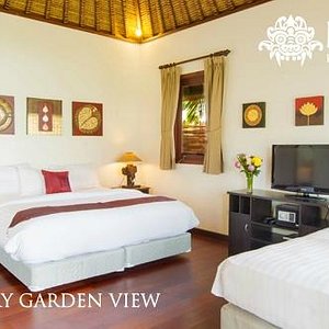 Balinese Luxury Tropical Villa with extra bed