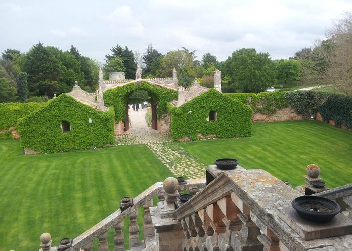 Veduta del giardino