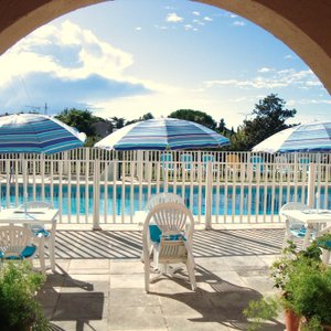Vue piscine
