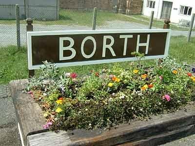 Borth Station Platform