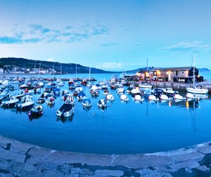 Lyme Regis at Night a beautiful walk