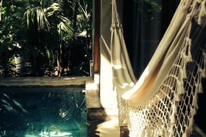 Pool und Strand