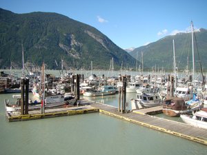 The Float House Inn in Bella Coola