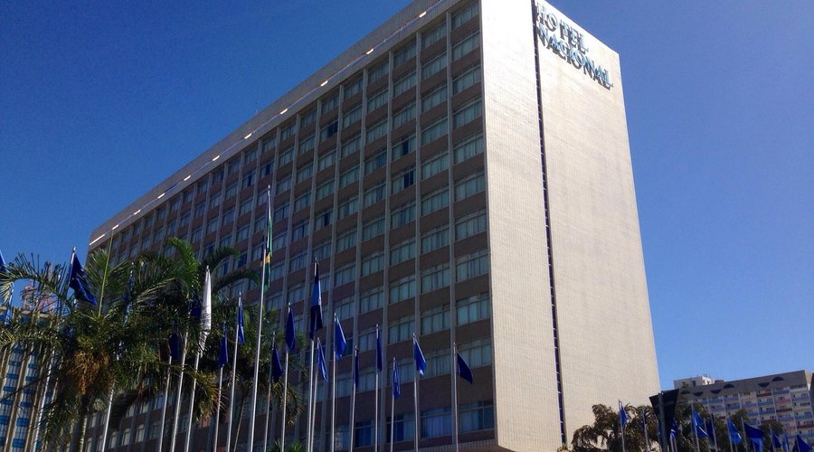 Frente do Hotel Nacional