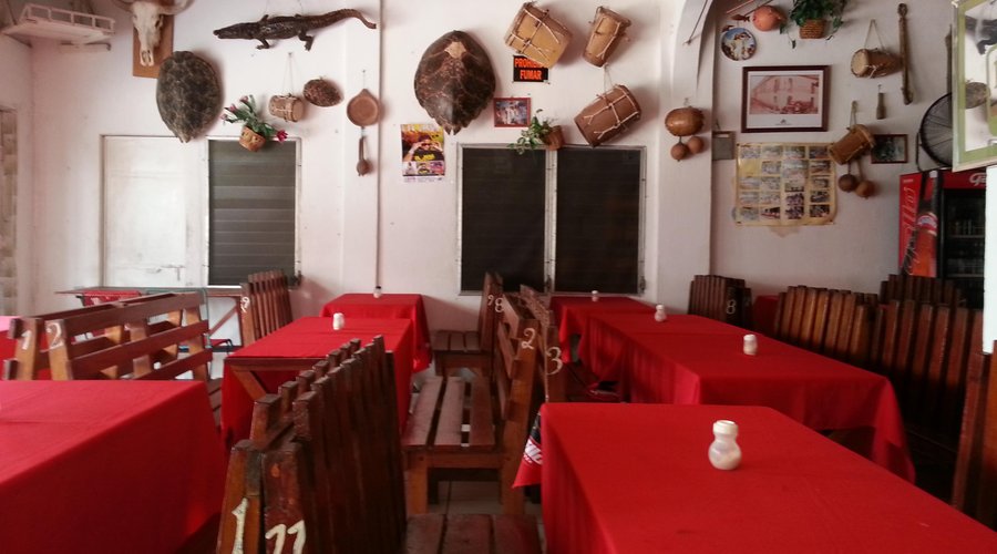 Margoth Restaurant at Livingston,  Izabal, Guatemala