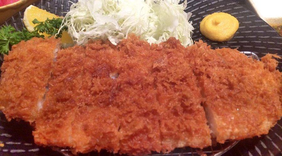 Perfectly cooked Katsu