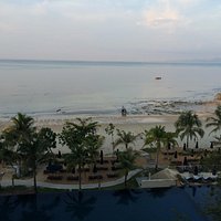 The Beach from the Beyond Resort lobby. Beautiful! Simply stunning.