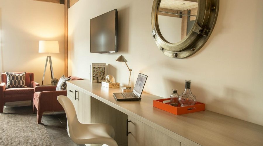Four-in-One (Desk/Dresser/Microwave/Refrigerator)