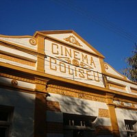 Fachada do Cine Teatro Coliseu - em Camaquã - RS