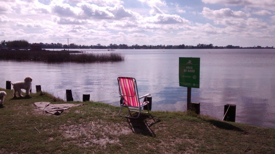 zona de baño y pesca