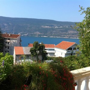 View from the ground terrace