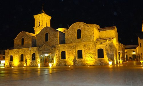 The Church of Saint Lazarus by night