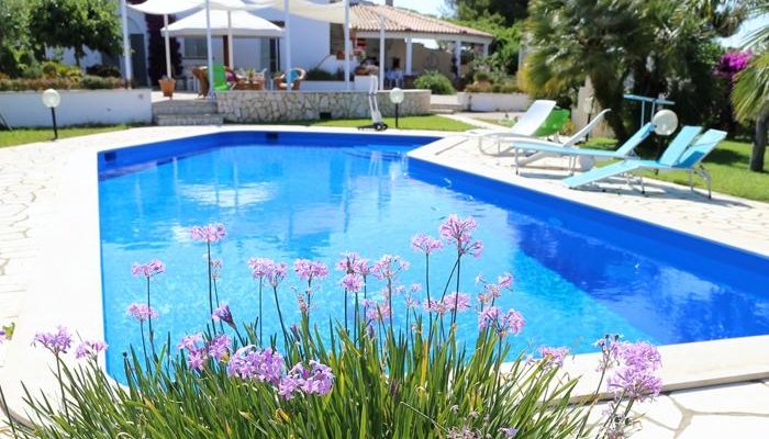 Vista del giardino