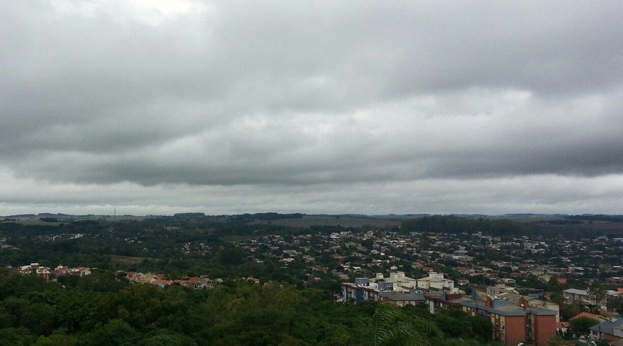 Vista do quarto 405 em um dia frio (04/05/2014), mas linda igual.