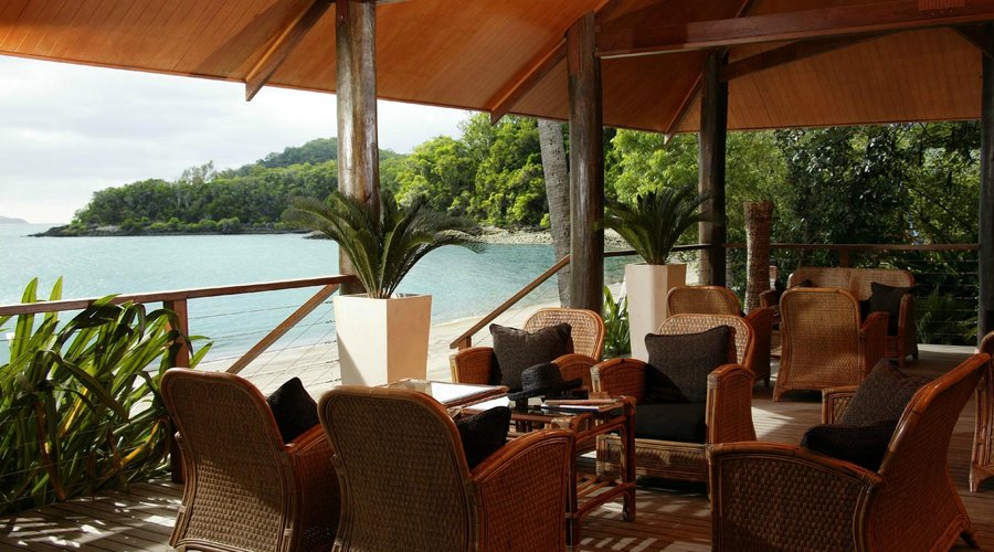 Beachfront pavilion