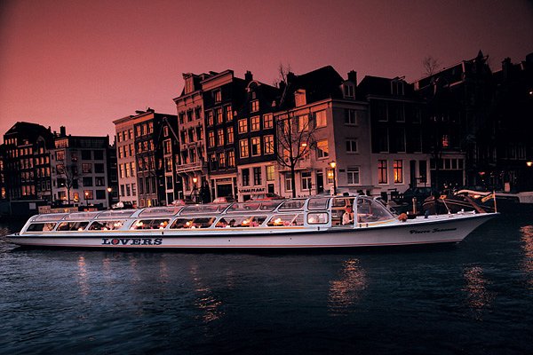 lovers canal cruise i amsterdam card
