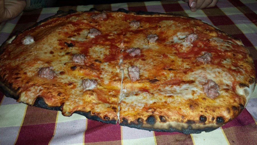 Che pizza......