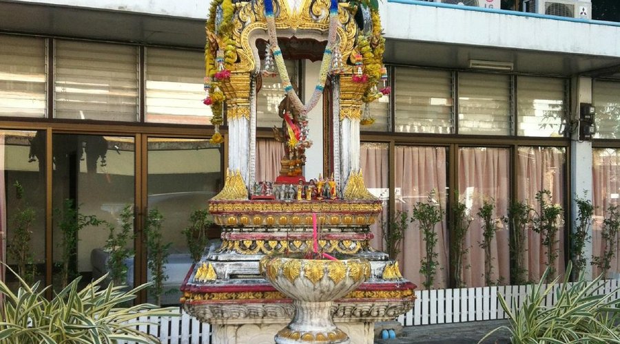 Outside of hotel