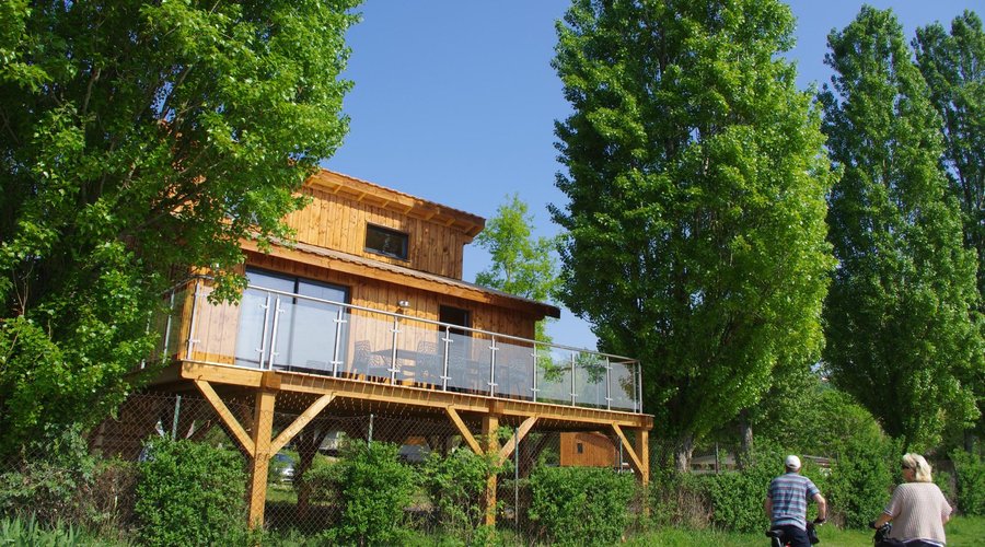 kanopée village chalet perché