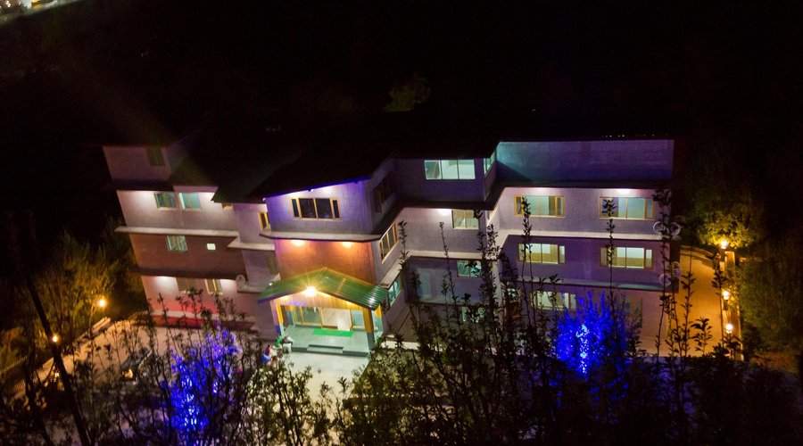 view of hotel