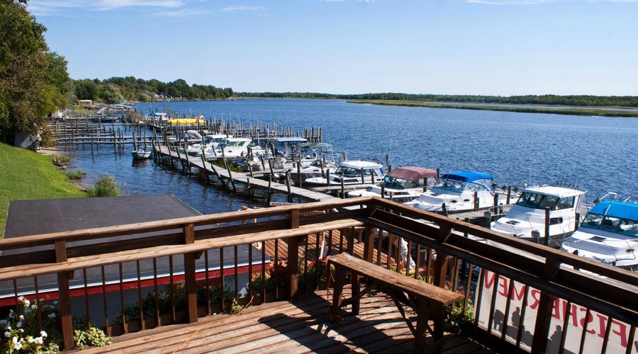 View from deck