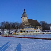 Church in wintertime