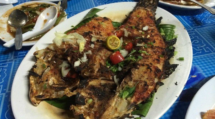 Ikan Bakar - one of parrot fish